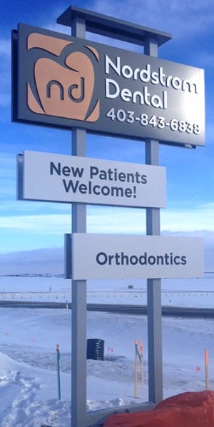 Dental Office City Sign