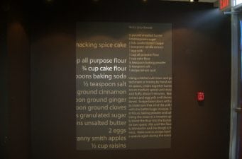 interior signage recipe