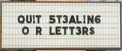Today’s Signage Quiz (Number 3 in a Series)