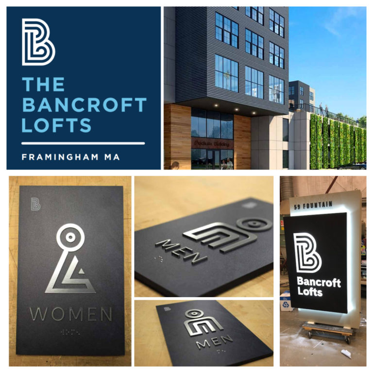 The Bancroft Lofts Metro Sign & Awning