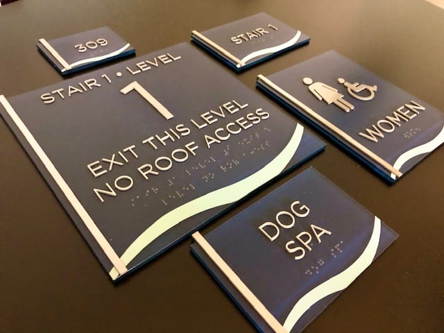 Beyond Braille: What Goes Into High-Quality Interior ADA Signage?